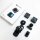 DJI Action 2 Dual-Screen Combo-Action camera with an extended battery module, 155 ° Viewing field, magnetic attachments, stabilization technology