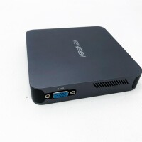 Mini PC, Aerofara Aero 2 Windows 10 Mini Computer 8GB LPDDR4 / 256GB SSD, Celeron J4125 Quad-Core CPU (4C/4T, 4MB Cache, up to 2.7GHz), HDMI+VGA Dual Display, Dual WiFi, 3*USB 3.0