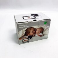 Babyphone-Kamera 4,5 Zoll 720P HD-Bildschirm, Infrarot-Nachtsicht, 2-facher Panorama-Zoom, Zwei-Wege-Audio, VOX-Modus, Temperaturanzeige, Software-Updates verfügbar