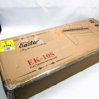 Eastar EK-10S Keyboard Piano, 61-Tasten Standardgröße Upright Digitale E-Piano für Anfänger mit Sustain-Pedal und Notenbuchständer, Geschenk Essential