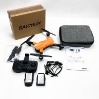 Baichun BC12 GPS drone with 2K camera, RC Quadcopter with 5GHz FPV, downward vision sensor, 32 minutes flight time with 2 batteries, foldable drone for beginners/adults