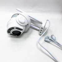 SV3C PTZ WiFi IP Kamera Aussen 5MP Überwachungskamera mit 5X Optischer Zoom, HD IR Nachtsicht, Mensch Bewegungsmelder, 2-Wege Audio, IP66 Wasserdicht, SD-Kartenaufzeichnung, Fernzugriff, Camhi-APP