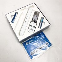 Oral-B Pulsonic Slim Luxe 4500 Elektrische Schallzahnbürste/Electric Toothbrush 2 Aufsteckbürsten 3 Putzmodi für Zahnpflege und gesundes Zahnfleisch Reiseetui platin