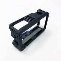 Smallrig Action Camera Cage for DJI Action 2 Power Combo or Dual screen Combo Graphene Material transmits heat for 40% longer recording time with Cold Shoe M4 and 1/4 "screw holes-3661