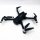 Drohne mit Kamera für Kinder oder Anfänger, faltbar Spielzeugdrohnen für Kinder, Höhenhaltung, Trajektorienflug, ca. 30 Minuten Flugzeit mit 2 Batterien (schwarz)