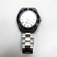 BUREI Herrenuhren Moderne Quarz-Armbanduhr Datumsanzeige mit großem Zifferblatt und Edelstahlband