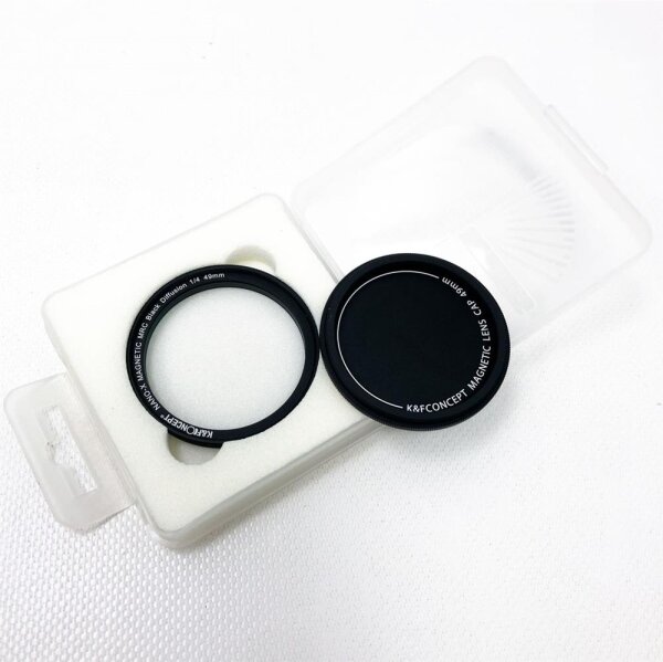 K&F Concept Nano X-Series Magnetic Black-Mist 1/4 Black Celebrity 1/4 Filter Effect Filter-49mm