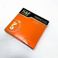 K&F Concept Nano-X Black-Mist 1/4 Filter 82mm Black Promist 1/4 Filter aus Optisches Glas mit 28-facher Nano-Beschichtung, Black Diffusion Filter 1/4 für Videoaufnahmen/Portraitfotografie