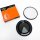 K&F Concept Nano-X Black-Mist 1/4 Filter 77mm Black Promist 1/4 filter made of optical glass with 28x nano coating, Black Diffusion Filter 1/4 for video recordings/portrait photography