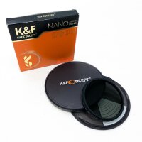 K&F Concept Nano X-Serie Polfilter 67mm CPL Filter Polarisationsfilter MRC mit 28x vergütet