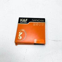 K&F Concept Nano-X Black-Mist 1/4 Filter 40,5mm Black Promist 1/4 Filter aus Optisches Glas mit 28-facher Nano-Beschichtung, Black Diffusion Filter 1/4 für Videoaufnahmen/Portraitfotografie