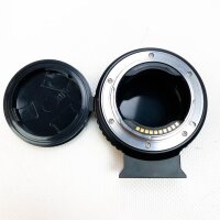 K&F Concept Autofokus Adapter EF-NEX Automatik Objektivadapter mit CDAF-Schalter für Canon EOS EF Objektiv auf Sony E-Mount Kamera