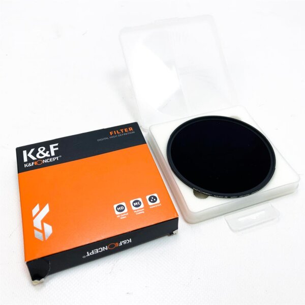 K&F Concept Nano-X 95mm Graufilter ND1000 (10 Stop) ND Filter Slim Neutral Graufilter