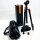 K&F Concept camera tripod, compact lightweight tripod for SLR camera, DSLR tripod travel tripod with 360° ball head incl. quick-release plate tripod bag K254A1 (old: SA254M1)