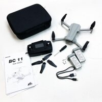 BC11 foldable GPS drone with 4K camera for adults/beginners, brushless engine, 5GHz FPV video transmission, optical flow positioning, drones with a professional camera (limited edition)