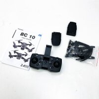 BC10 Professionelle 1080P Kamera-Drohne, 2.4GHz faltbare RC Quadcopter Drohnen für Anfänger, 32 Minuten Flugzeit mit 2 Batterien für Erwachsene (ORANGE)