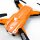 BC10 Professional 1080p camera drone, 2.4GHz foldable RC Quadcopter drones for beginners, 32 minutes flight time with 2 batteries for adults (orange)