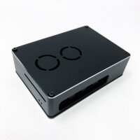 Seamuing Raspberry Pi 4b Housing with fan RPI aluminum alloy housings with heat sink and screwdriver for Raspberry Pi 4b