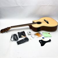 Vangoa 3/4 electroacoustic guitar 36 inch beginner...