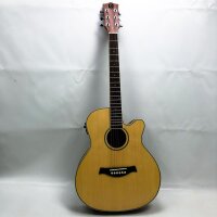 Vangoa 3/4 electroacoustic guitar 36 inch beginner Country folk guitar set with 2-band EQ, built-in tuner, of course