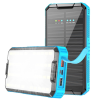 PD 20W solar power bank 30000mAh quick charger solar...