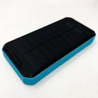 PD 20W Solar Powerbank 30000mAh Schnellladegerät Solar Ladegerät Handy, Wireless Power Bank 10W mit USB/Typ C Ausgang, LED Camping Licht, IP67 Wasserdicht, Geeignet für Handys, Tablets, Outdoor