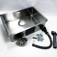 Mizzo kitchen sink Linea - kitchen stainless steel sink -...