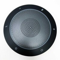 Bluetooth hands-free system, conference speaker with microphone for noise reduction, USB / dongle / bluetooth connection, compatible with online meeting apps for the home office