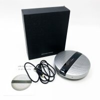 USB conference speaker with microphone, computer plug and play conference speaker, noise suppression, omnidirectional conference microphone for laptop/desktop