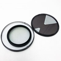 K & F Concept Nano-X Black-Mist 1/4 Filter 72mm Black Promist 1/4 Filter made of optical glass with 28-fold nano coating, black diffusion filter 1/4 for video recordings/portrait photography