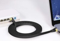 SHULIANCABLE Flaches Cat 8 Ethernet Kabel 15M High Speed...