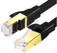 SHULIANCABLE Flaches Cat 8 Ethernet Kabel, High Speed...