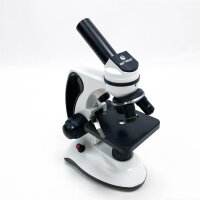 Monokulares Mikroskop für Kinder, 40X-2000X Vergrößerung, Dual LED-Beleuchtung Erwachsene Mikroskope mit Wissenschaft Kits, Telefon-Adapter, Tragetasche, AC-Adapter, 15 Dias für Labor-Klasse Studie