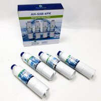 4x AH-WP1 compatible water filter for whirlpool refrigerator SBS002, 4396508, 481281729632, 461950271171, S20BRS, SBS003