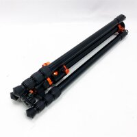 K&F Concept 238CM tripod, camera tripod with extended 90° center columns, 360° panoramic photo tripod with carrying bag, quick-release plate for digital camera T254A8+BH-28L (old model: SA254T1)