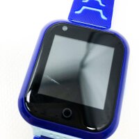 4G-Smartwatch für Mädchen und Jungen, Smartwatch für Kinder, IP67 wasserdichte WLAN-Smartwatch, Telefon mit GPS-Tracker, Videoanruf, SOS für Kinder zwischen 3 - 14 Jahren, Geburtstagsgeschenk, Blau