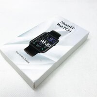 Fitness watch smartwatch pedometer watch, 1.69 inch touchscreen, sports watch heart rate monitor with blood pressure measurement, fitness tracker sleep analysis, smart watch womens watch for Android IOS gray