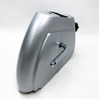 himaly Mini-Heimtrainer, Mini Bike Heimtrainer, Armtrainer und Beintrainer, Pedaltrainer für Muskelaufbau, Ausdauertraining, Fitness Fahrrad mit einstellbarem Widerstand Silber