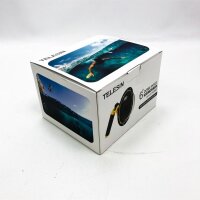 TELESIN Tauchkuppel für GoPro Hero8 – transparente Abdeckung Unterwasser-Tauch-Fotografie.mit wasserdichtem Deckel Case + Floating Bobber Handle + Trigger Kamera Zubehör für Hero8 Black