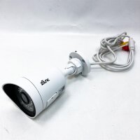 ZILNK Outdoor Bullet IP Kamera,WLAN Überwachungskamera Aussen, 2MP 1080P HD 25fps Sicherheitskamera mit Audio und SD Kartenteckplatz, Innen/Außenbereich IP66 Wasserfest