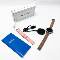 NAIXUES Damen-Smartwatch, Damen-Smartwatch, Schlafmonitor...