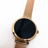 NAIXUES Damen-Smartwatch, Damen-Smartwatch, Schlafmonitor und Pulsmesser, 7 Sportmodi, Smart Notifications, Damen-Smartwatch für Android iOS Gold
