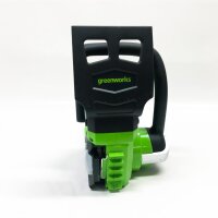 Greenworks Tools 24V 25cm Kettensäge mit 2Ah Akku und Ladegerät (Kettengeschwindigkeit 4m/s, Kettenlänge 25cm, 2Ah Akku und Ladegerät)