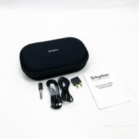 Srhythm NC25 Noise Cancelling Kopfhörer Bluetooth 5.0,Faltbar,Kabellos,Over Ear mit 50h Akkuleistung,Mikro,Sprachanruf,Spielemodus mit Geringer Latenz for Homeoffice, schwarz