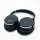 Srhythm NC25 Noise Cancelling Kopfhörer Bluetooth 5.0,Faltbar,Kabellos,Over Ear mit 50h Akkuleistung,Mikro,Sprachanruf,Spielemodus mit Geringer Latenz for Homeoffice, schwarz