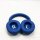 Srhythm NC75 Pro Kopfhörer mit Aktiver Geräuschunterdrückung Drahtloser Bluetooth 5.0 Over-Ear mit Mikrofon, Schnellladung, Hi-Fi, 40+ Std. Spielzeit, blau