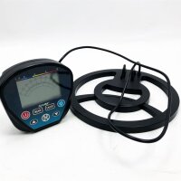 HOOMYA Lightweight metal detector set for adults and children, metal detector professional with memory function & pinpointer, gold detector with waterproof search coil all-metal/DISC/NOTCH mode-MD840
