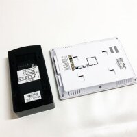 KDL 7"Video Türklingel Türsprechanlage Intercom System RFID Zutrittskontrolle mit Zwei-Wege Audio/IR Nachtsicht/Multi Ring/Farbe HD Kamera Monitor für Home (1 Monitor), ohne Zubehör, nur mit einem Anschlusskabel  und Bildschirmhalterung