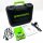 Greenworks Combo Kit mit Akkuschrauber 24V 35 N.m und Schlagschrauber 300N.m, bürstenlosem Motor, LED-Licht, Gürtelclip, 2 Bohrern, Zweifach-Ladegerät und Werkzeugtasche, ohne Akkus