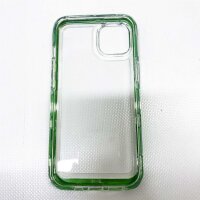 Aouia Transparent protective cover for iPhone 13 2021-shockproof-light and yellowing-free-anti-finger prints-light green